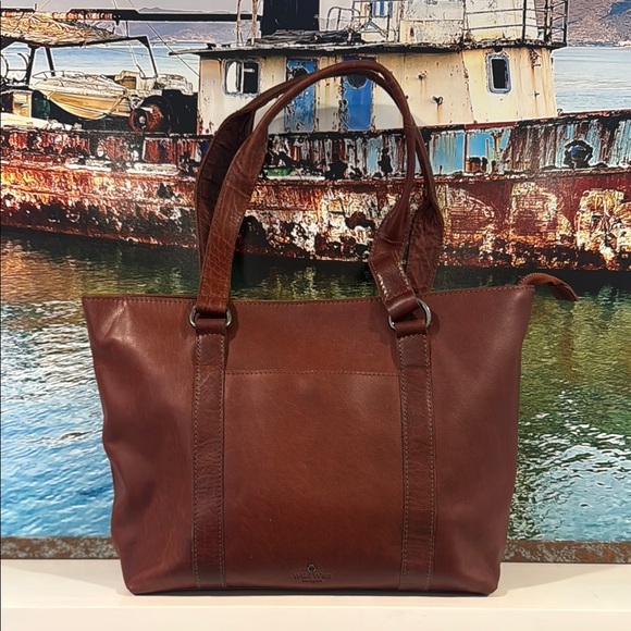 Wild West Los Angeles Brown Leather shoulder Bag
